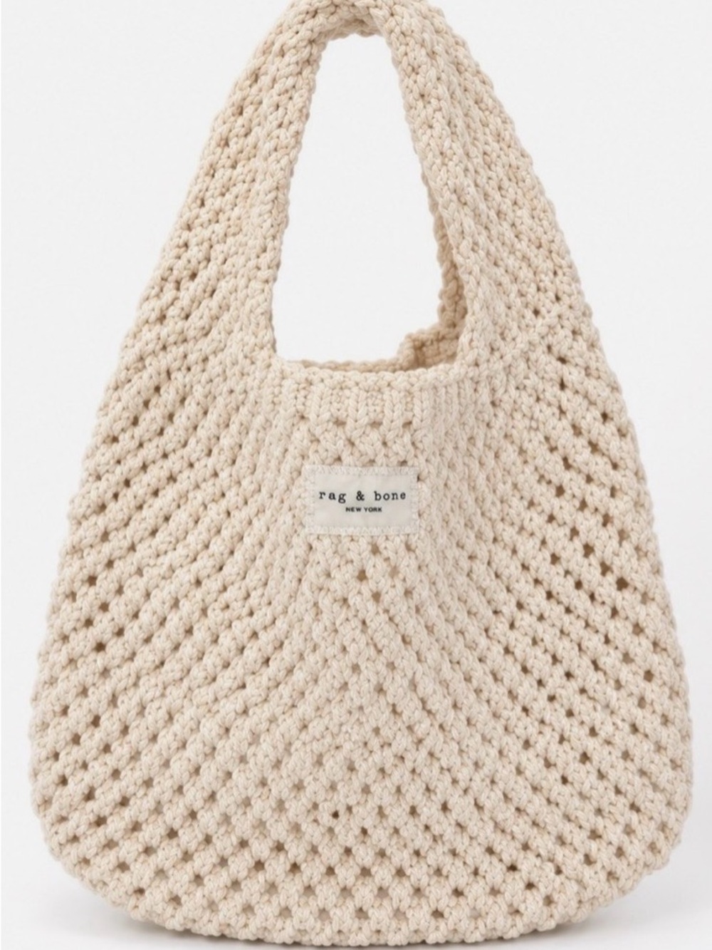 rag & bone mini Crochet Shopper Bag